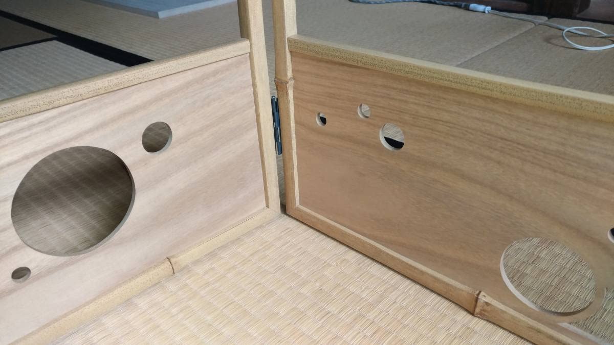 Amazon.co.jp: 風炉先 びょうぶ 屏風 惺斎好み 「水玉透かし風炉